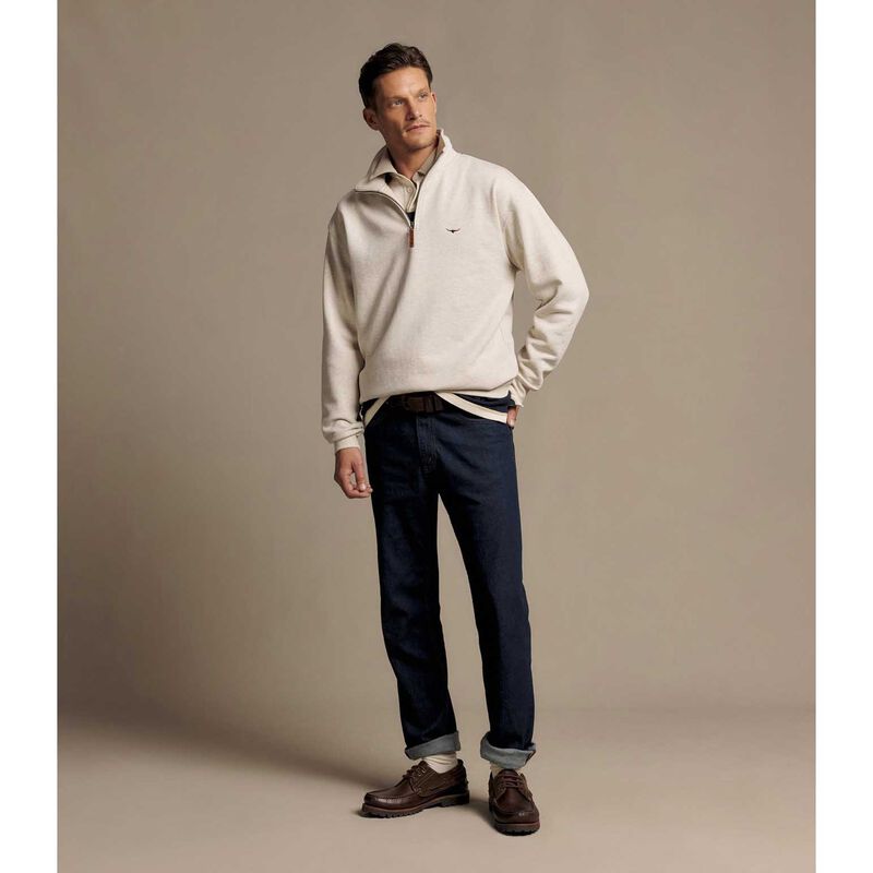 R.M. Williams Mulyungarie Quarter Zip Sweatshirt image number 3